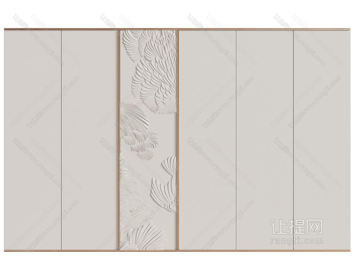 新中式沙发背景墙