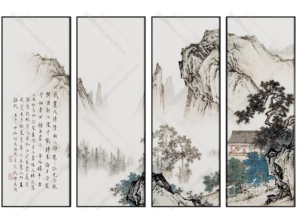 新中式挂画