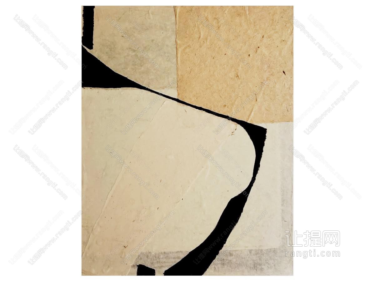 现代抽象装饰挂画