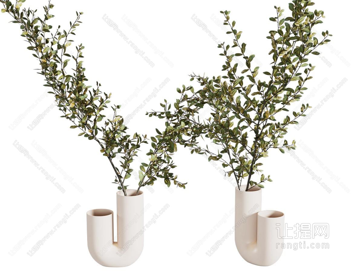 现代极简花瓶