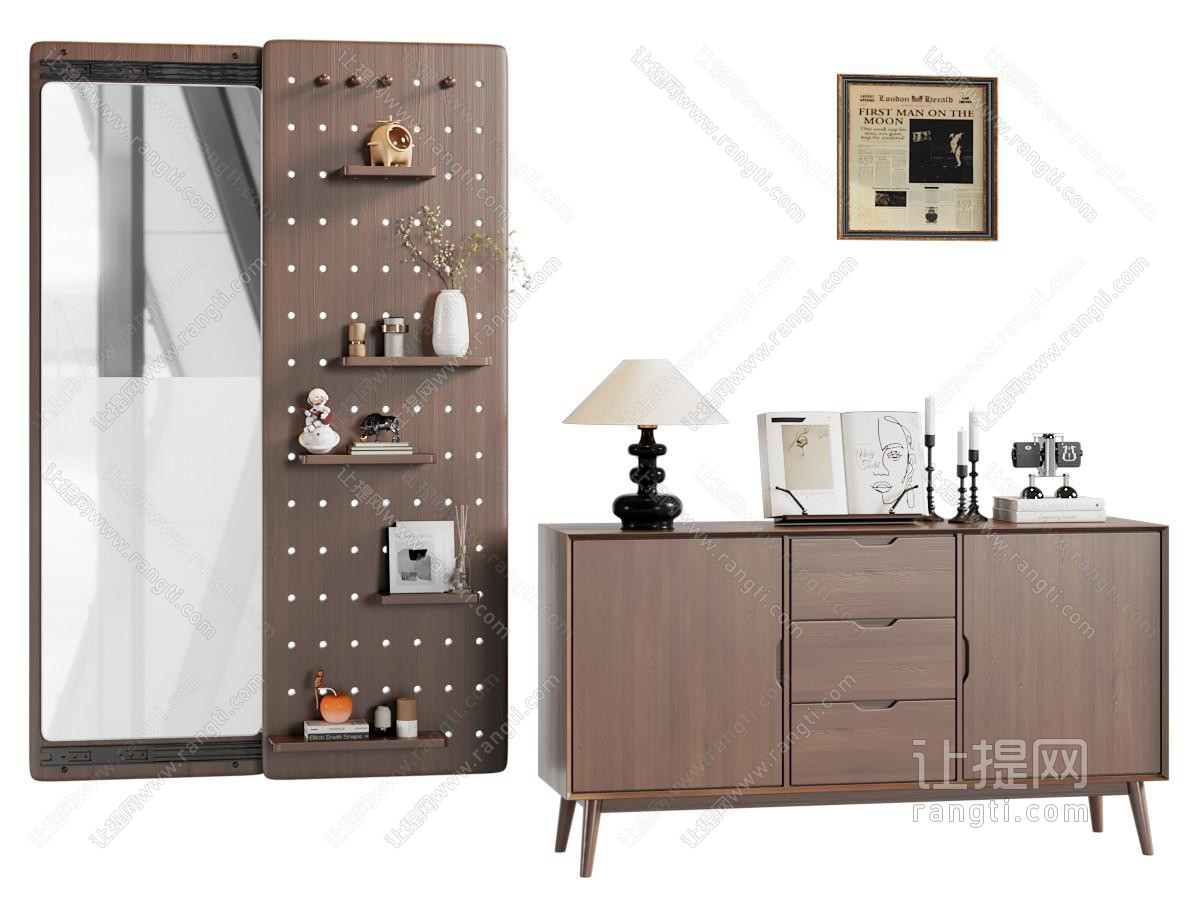 中古复古镜子
