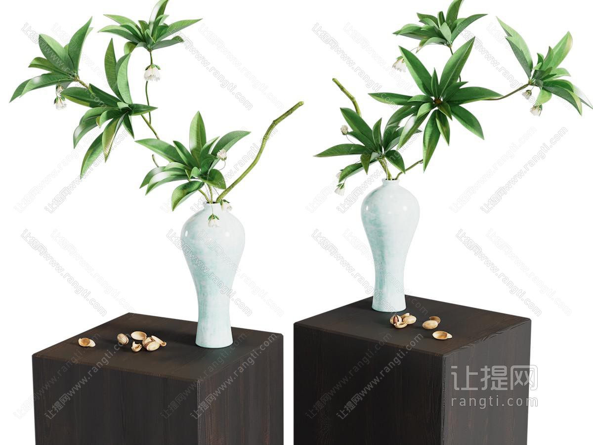新中式陶瓷花瓶花卉