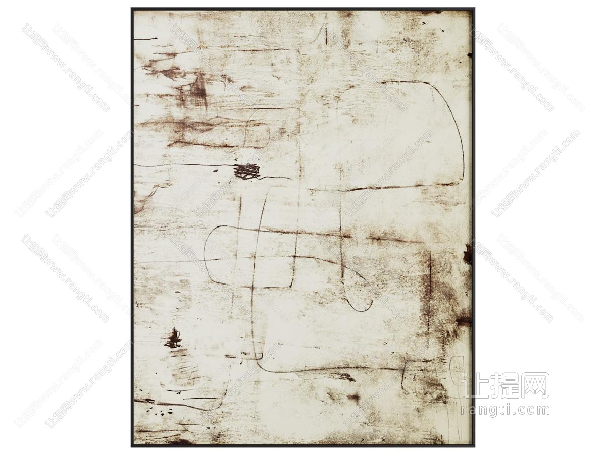 侘寂风装饰画