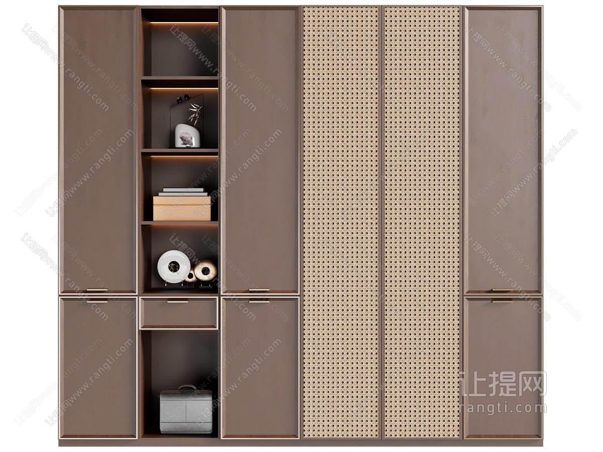 中古风衣柜