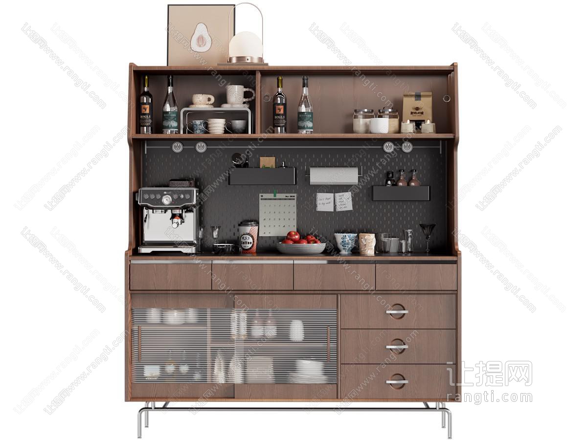 法式中古餐边柜