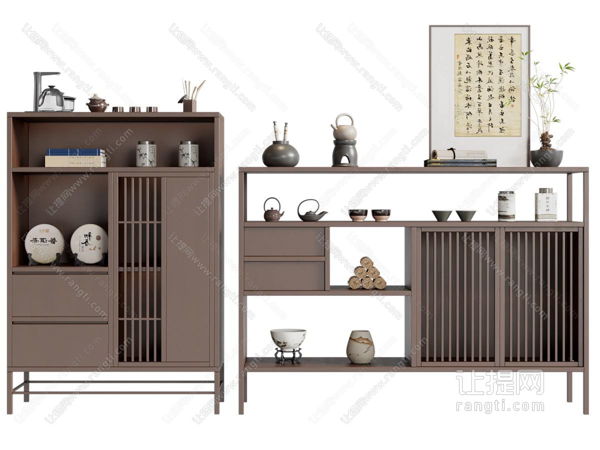 新中式茶柜
