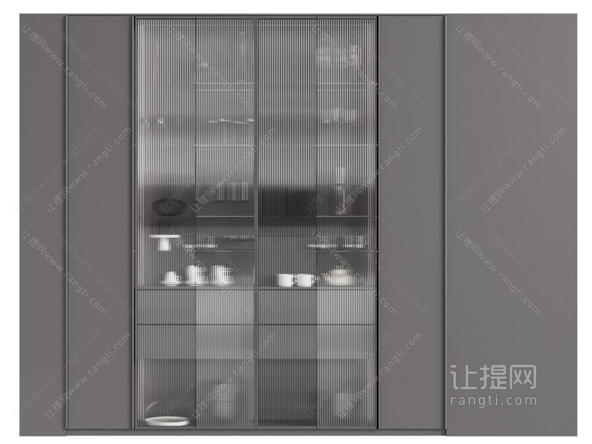 现代酒柜