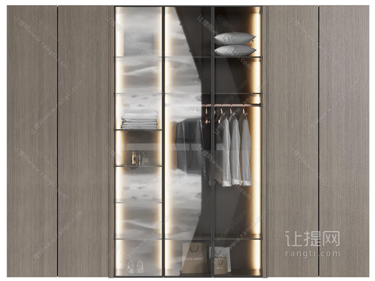 现代衣柜