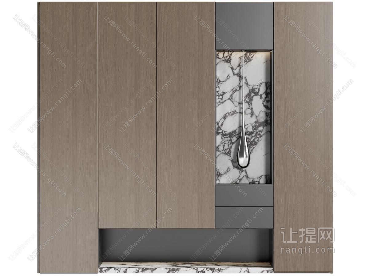 现代意式玄关柜