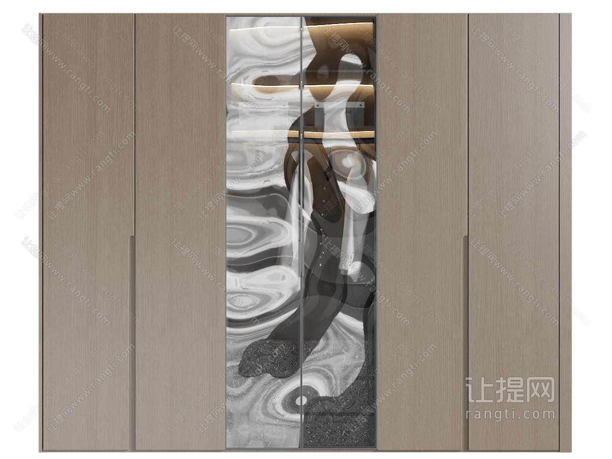 现代衣柜