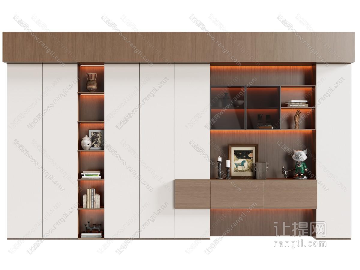 中古书柜 中古风书柜 开放书柜