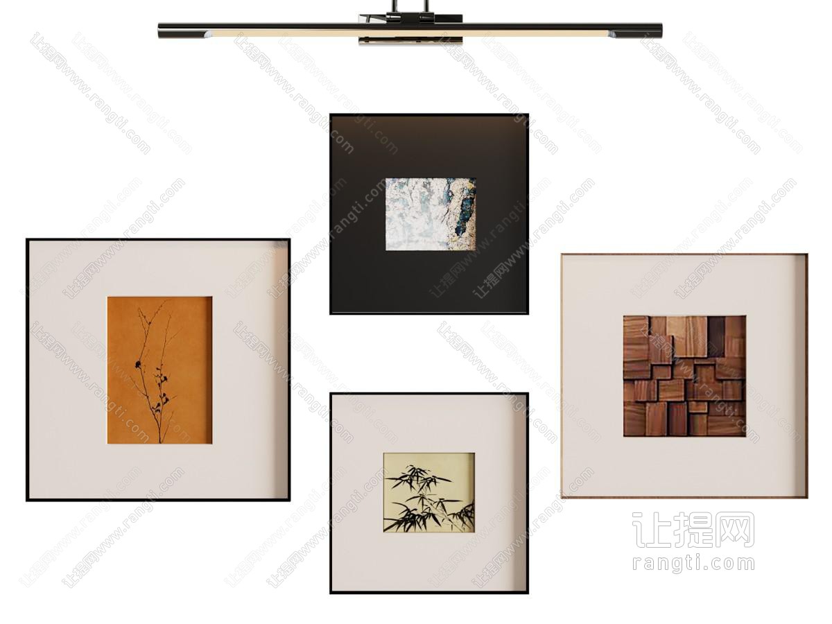 现代中古挂画