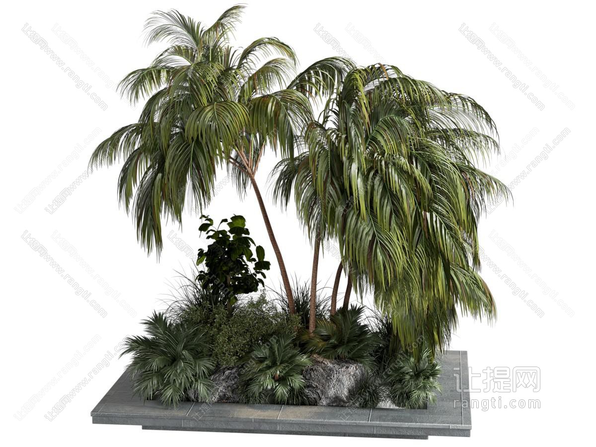 现代树池 花草树木景观园艺小品