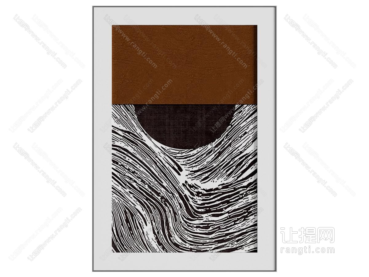 现代装饰画 抽象画 挂画