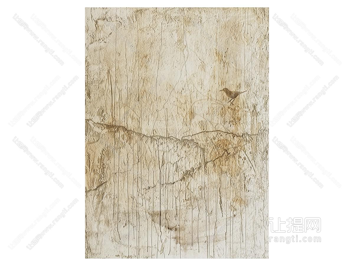 现代侘寂风挂画 肌理画 抽象画 装饰画
