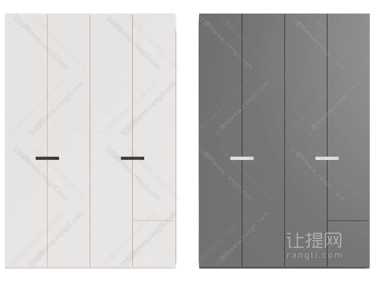 现代衣柜