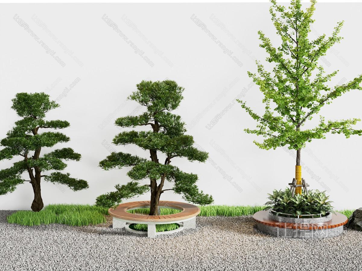 现代户外景观座椅