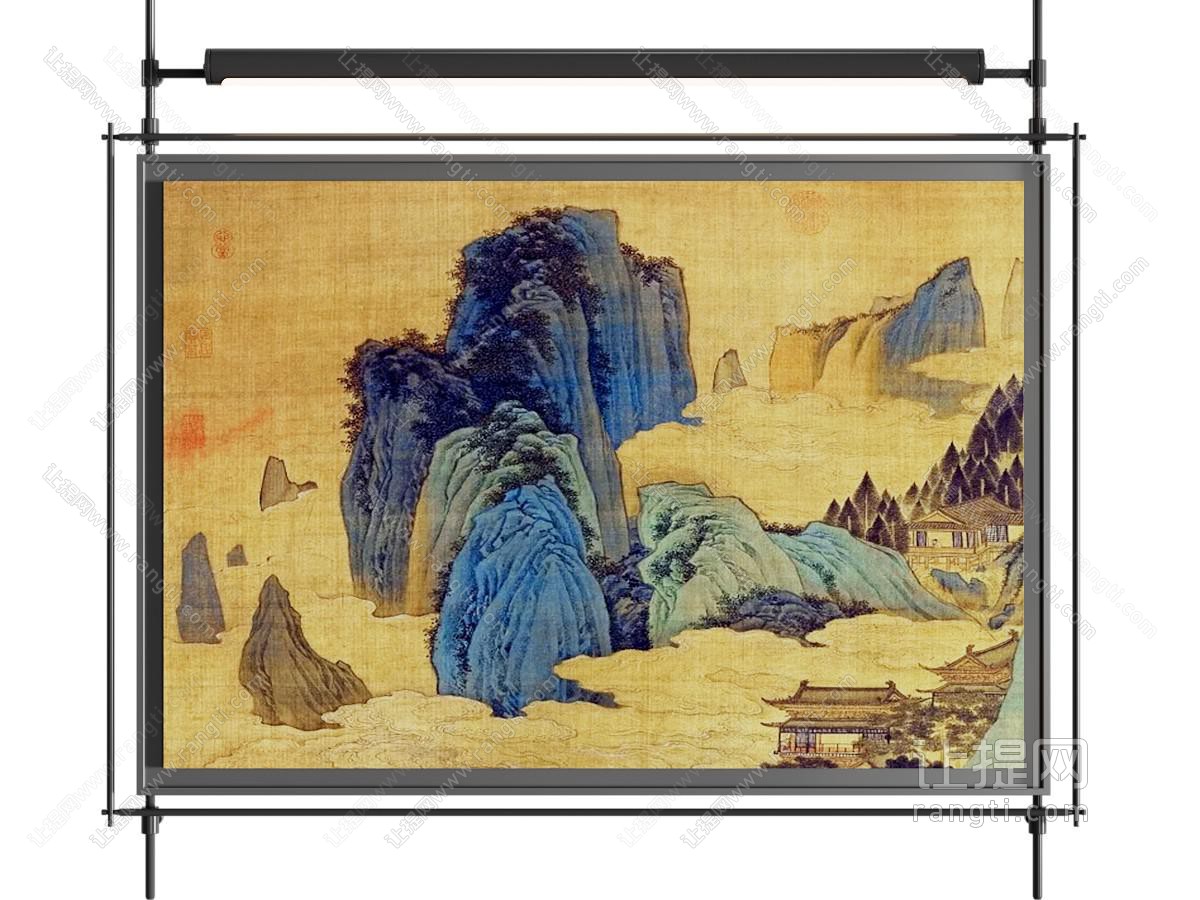 新中式中式挂画
