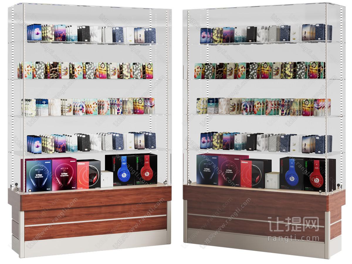 电子产品展柜 手机壳货架
