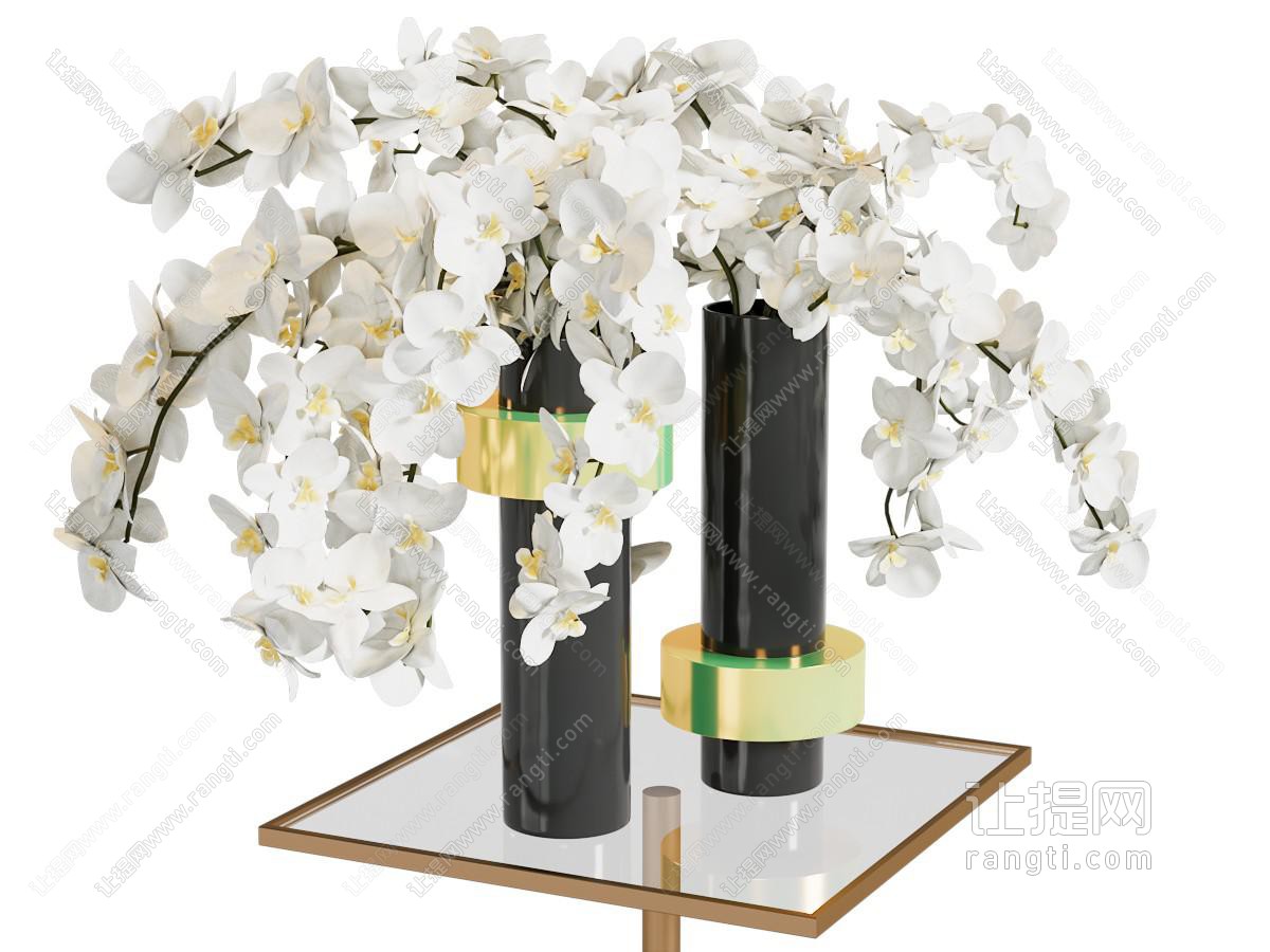 兰花花瓶