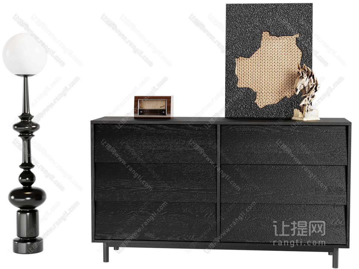 现代玄关柜