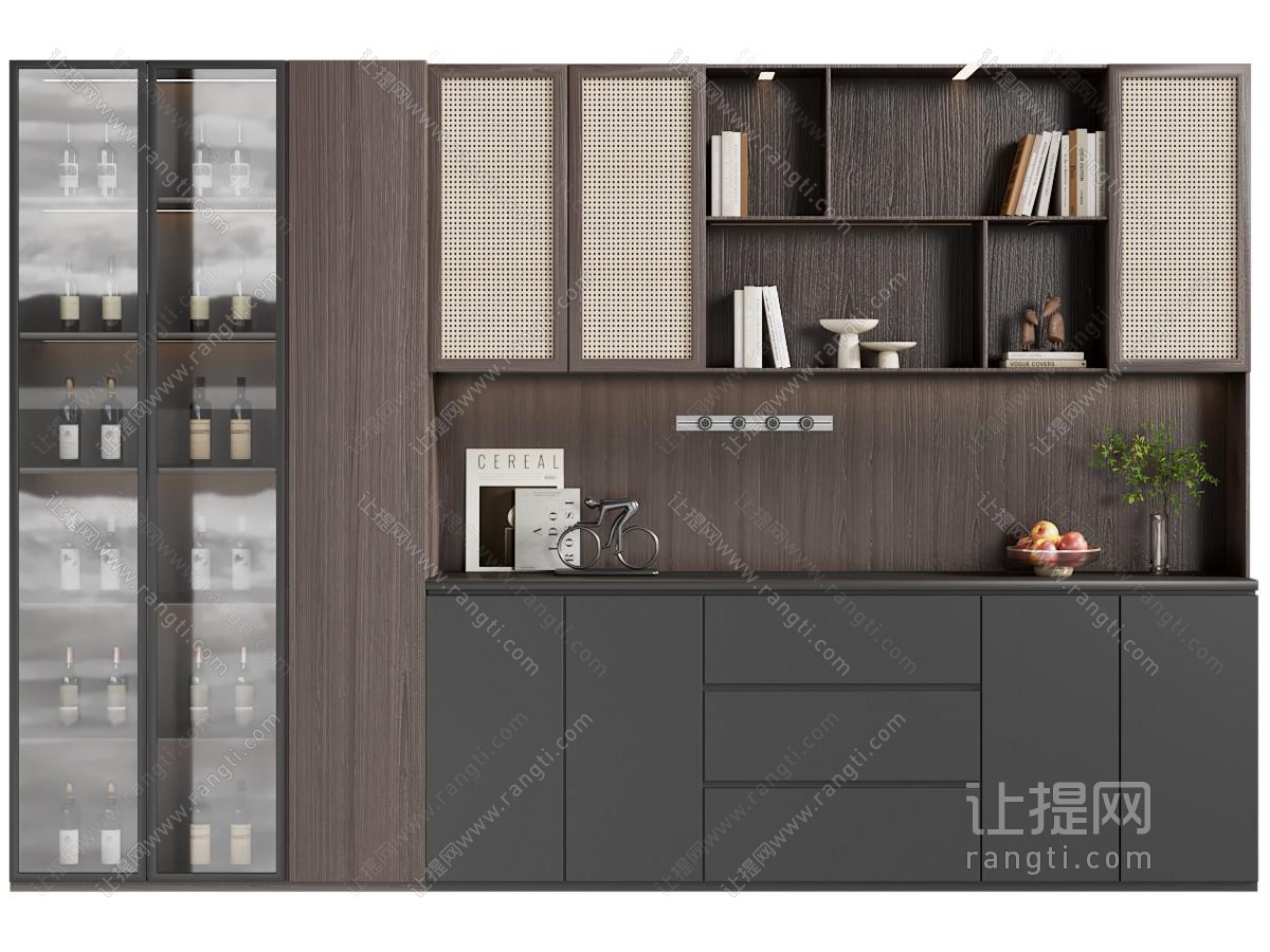 中古风餐边柜