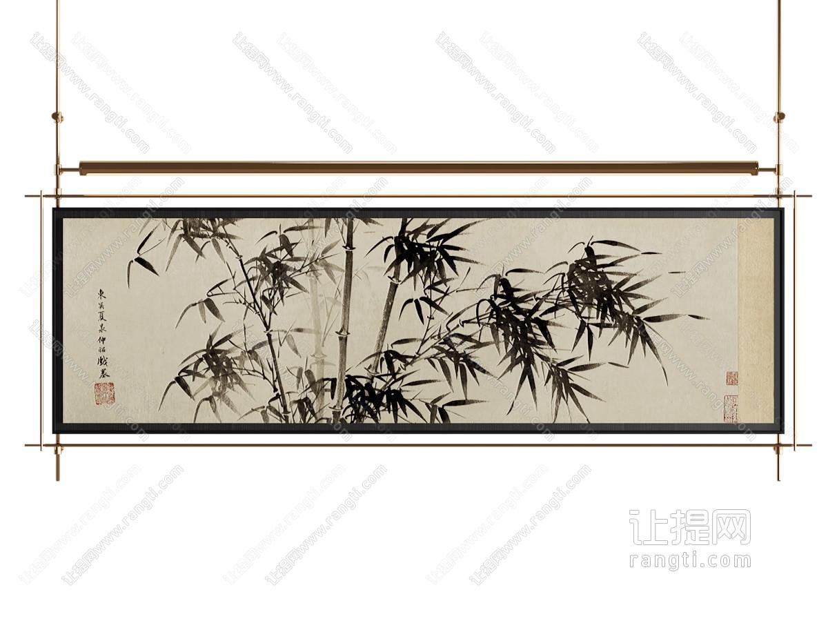 新中式山水画