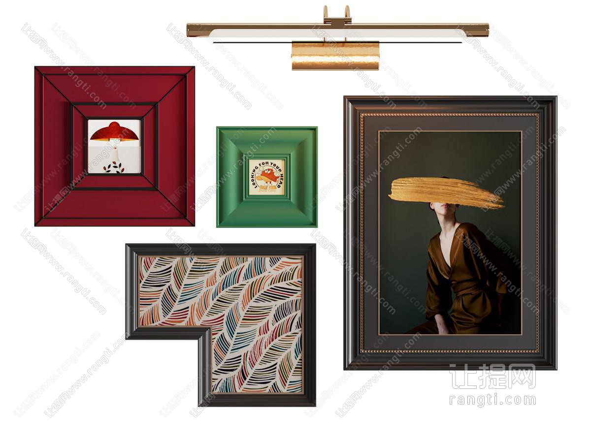 法式中古风装饰画