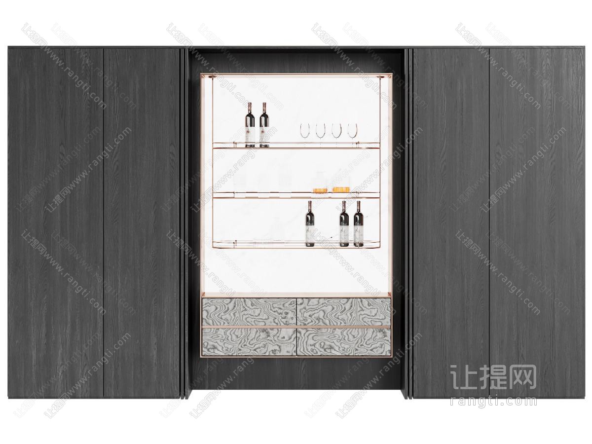 现代酒架