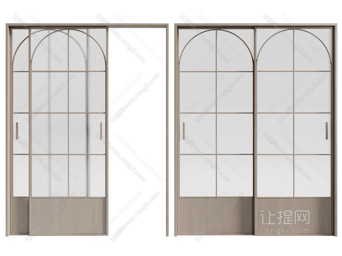 中古法式推拉门