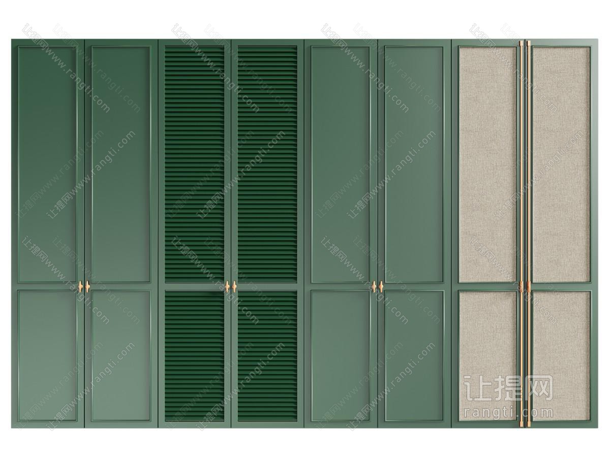 现代中古衣帽间