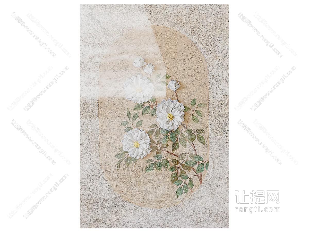 法式奶油挂画