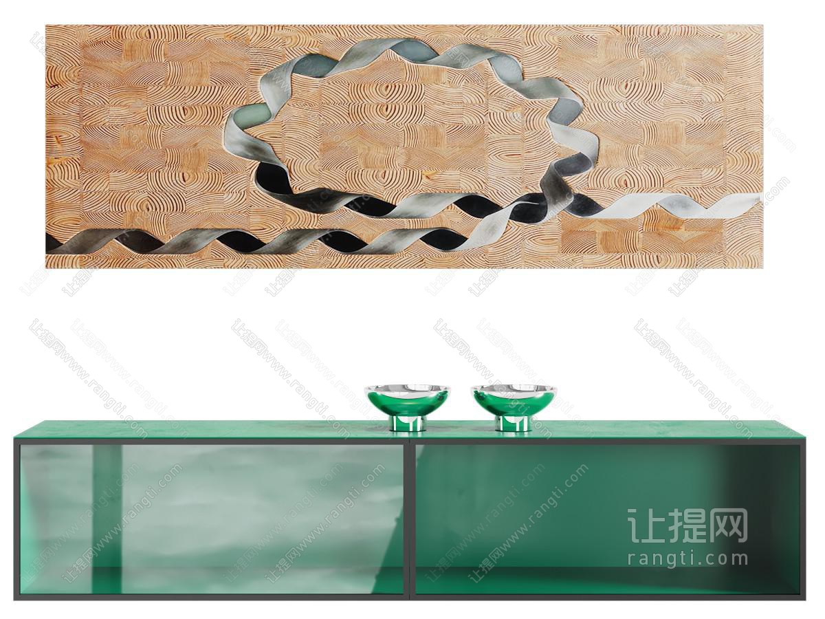 现代侘寂抽象挂画
