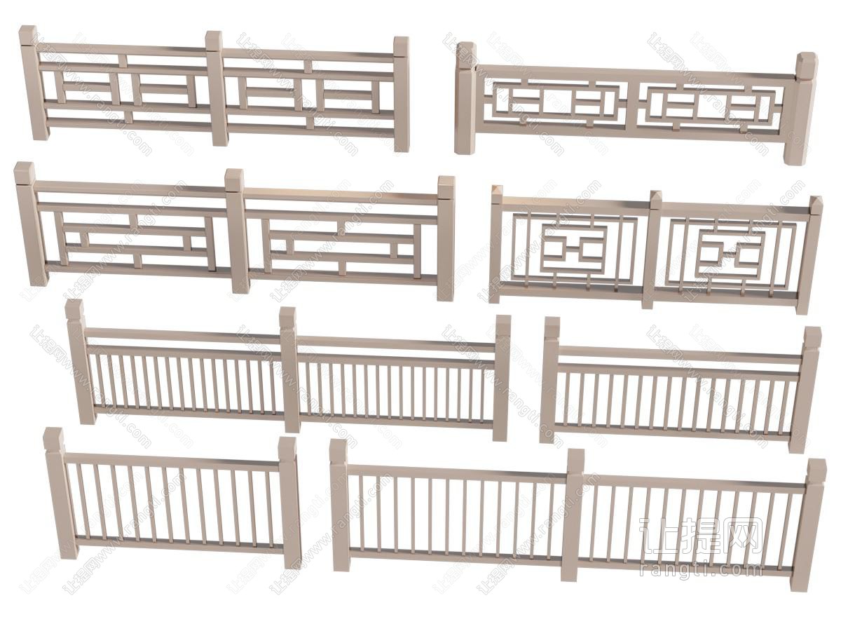 新中式中式栏杆