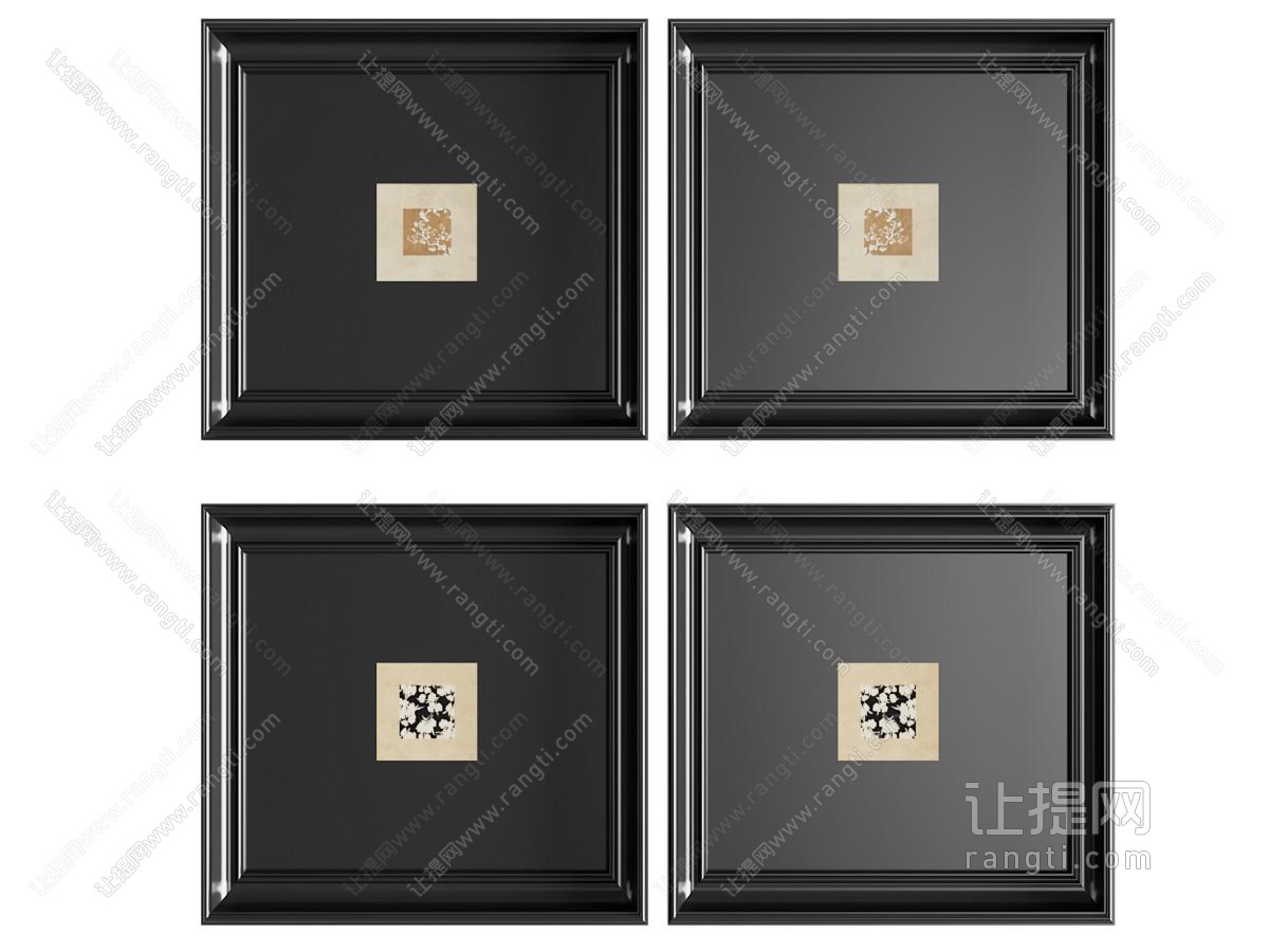 法式复古挂画 法式复古风挂画 装饰画