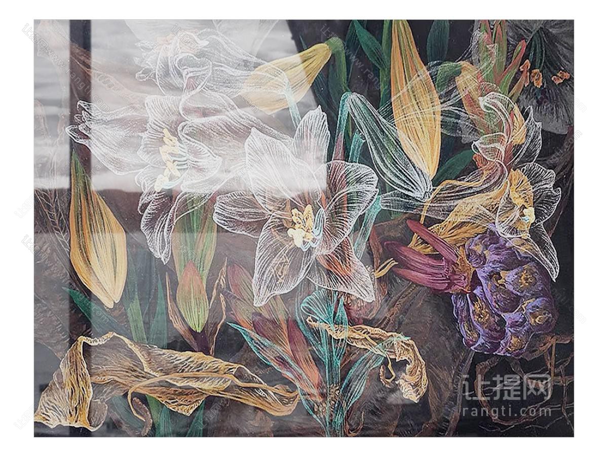 法式中古挂画 法式复古玄关挂画 客厅挂画 卧室挂画 书房挂画 美式挂画