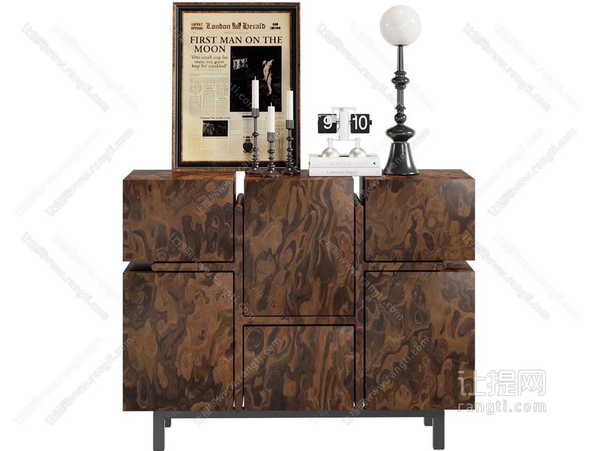 中古风边柜 玄关柜