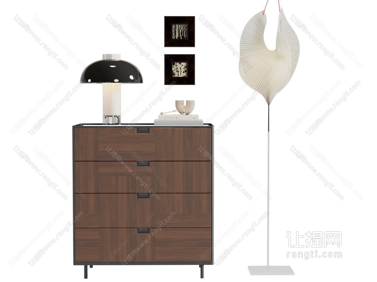 现代中古斗柜