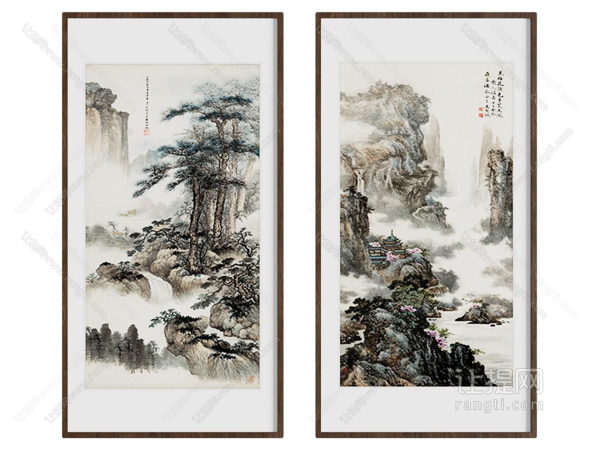 新中式挂画