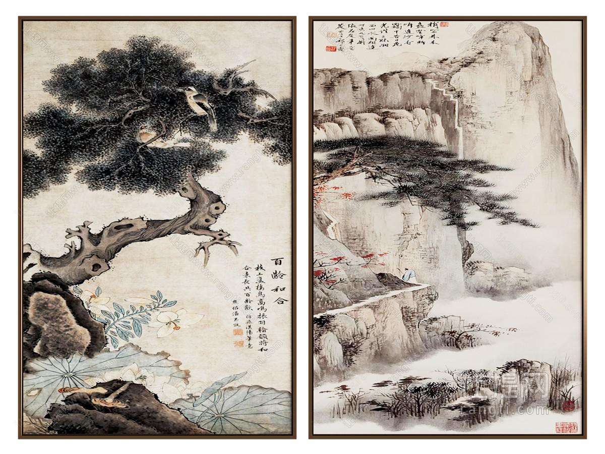 新中式风格挂画